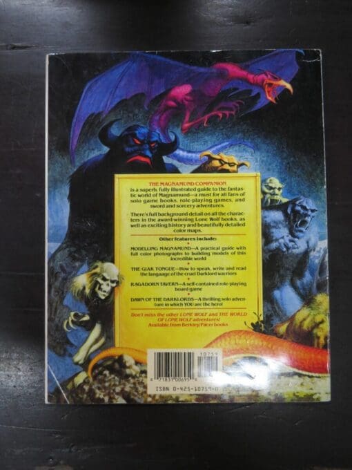 Joe Dever, Gary Chalk, The Complete Guide To The World of Lone Wolf & Grey Star, The Magnamund Companion - Image 10