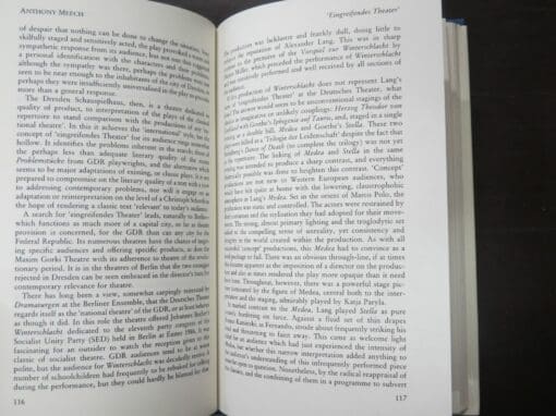 W. G. Sebald, Editor, A Radical Stage, Theatre in Germany in the 1970s and 1980s - Image 5