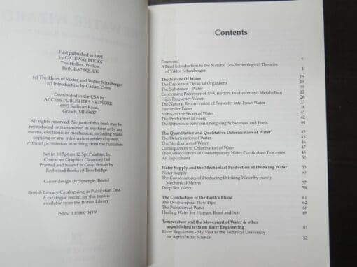 Callum Coats, Translated and Edited, The Water Wizard, The Extraordinary Properties of Natural Water, Viktor Schauberger, Volume One of Ecotechnology - Image 6
