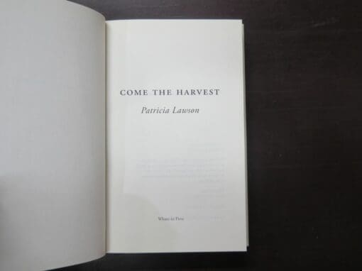 Patricia Lawson, Come the Harvest - Image 6