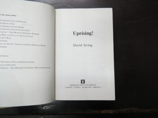 David Irving, Uprising! One Nation's Nightmare: Hungary 1956 - Image 8