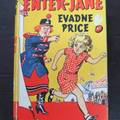 Evadne Price, Enter-Jane, Illustrated by Frank R. Grey, Robert Hale, London, 1950 reprint (1937), Vintage, Dead Souls Bookshop, Dunedin Book Shop