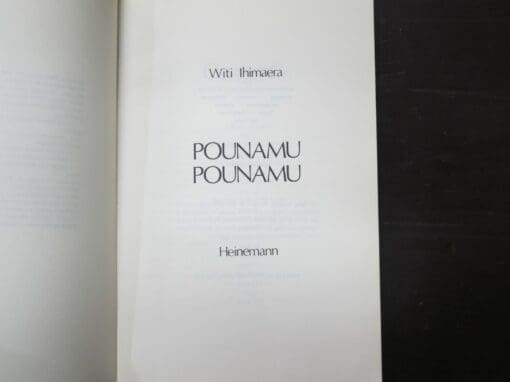 Witi Ihimaera, Pounamu, Pounamu - Image 5