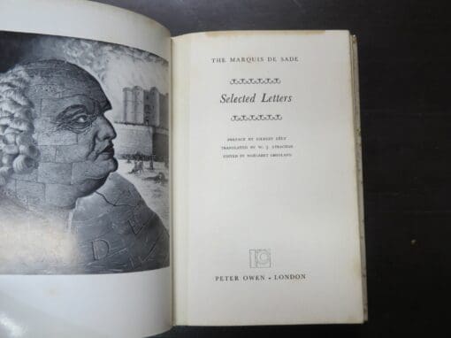 Gilbert Lely, ed., Marquis De Sade, Selected Letters - Image 6