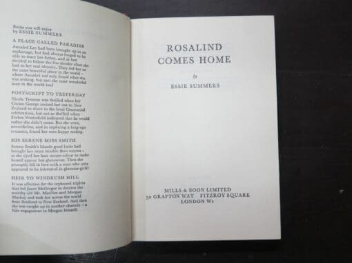 Essie Summers, Rosalind Comes Home - Image 6