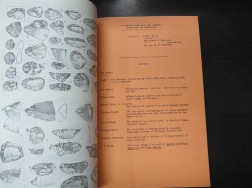 Michael Day, Robert Foley, The Pleistocene Perspective, Volume 1, The World Archaeological Congress 1-7 September 1986 - Image 4