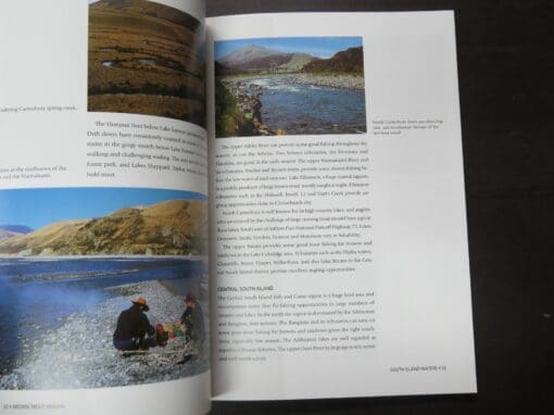 Zane Mirfin, Graeme Marshall, Jana Bowler, Rob Bowler, Brown Trout Heaven, Fly-fishing New Zealand's South Island - Image 3