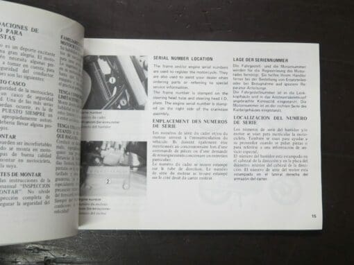 GT200 X5 Suzuki Owner's Manual,1980 - Image 3