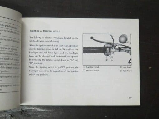 TS125 Suzuki Owner's Manual, 1974 - Image 3