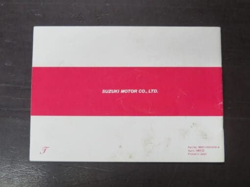 FS50 Suzuki Owner's Manual, 1980 - Image 5
