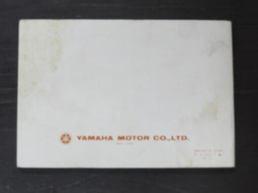 DT125E, DT175E, DT125MX Yamaha Owner's Manual, 1977 - Image 6