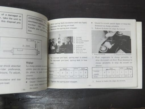 DT125E, DT175E, DT125MX Yamaha Owner's Manual, 1977 - Image 3