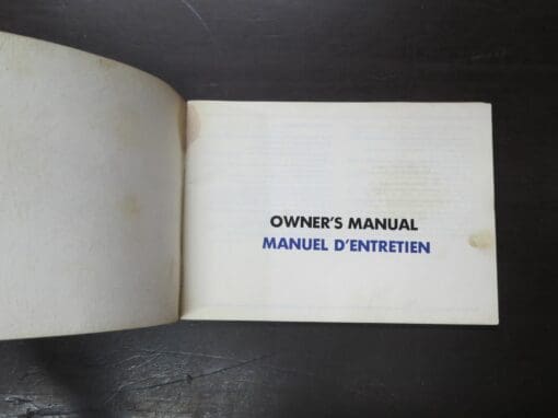 TF100 Suzuki Owner's Manual, 1977 - Image 5
