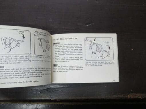 NC50 Express Honda Owner's Manual, 1977 - Image 5