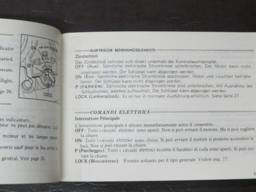 CB400F Honda Owner's Manual, 1974 - Image 4