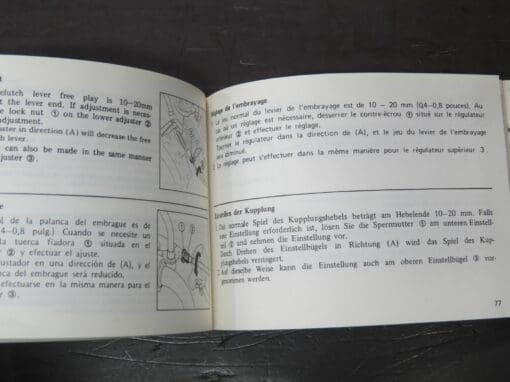 XL125 Honda Owner's Manual, 1976 - Image 4