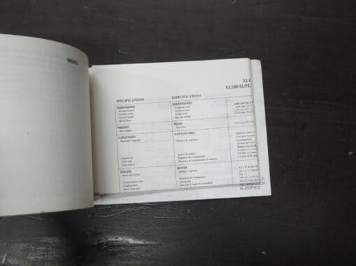 XL125S, XL185S, XL200 Super Farmer Honda Owner's Manual, 1986 - Image 3