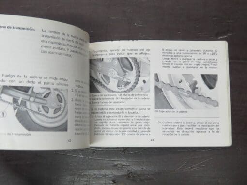 ST70 Modelo Honda 70 Owner's Manual, 1970 - Spanish Only - Image 3
