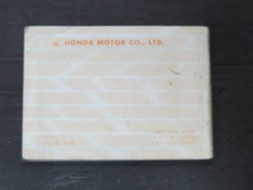 C50, C50L, C70 Honda Owner's Manual, 1979 - Image 7
