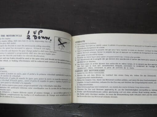C50, C50L, C70 Honda Owner's Manual, 1979 - Image 5