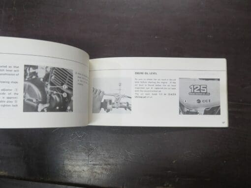 TC125 Suzuki Owner's Manual, 1976 - Image 4