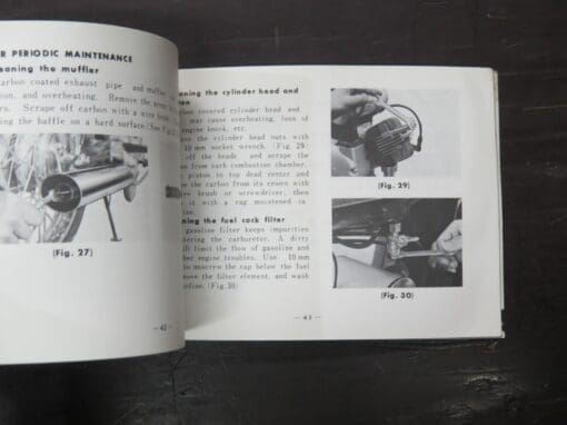 F5 J5 Yamaha Rider's Manual - Image 4