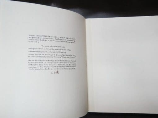 Samuel Palmer, A Vision Recaptured: The complete Etchings and the Paintings for Milton and for Virgil - Image 8