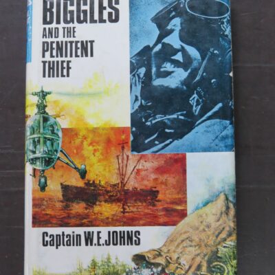 Captain W. E. Johns, Biggles And The Penitent Thief, Brockhampton Press, Leicester, 1967, Vintage, Dead Souls Bookshop, Dunedin Book Shop