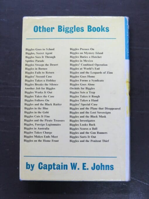 Captain W. E. Johns, Biggles And The Penitent Thief - Image 13