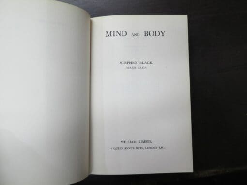 Stephen Black, Mind And Body - Image 8