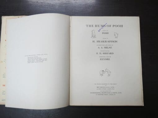 A. A. Milne, H. Fraser-Simson, E. H. Shepard, The Hums Of Pooh - Image 10
