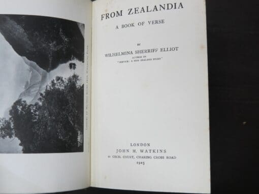 Wilhelmina Sherriff Elliot, From Zealandia, A Book of Verse - Image 8