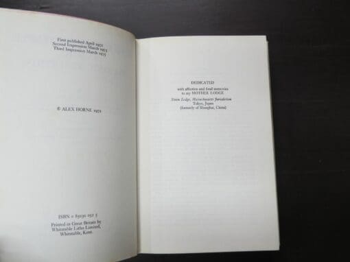 Alex Horne, King Solomon's Temple In The Masonic Tradition, Foreword by Harry Carr - Image 7