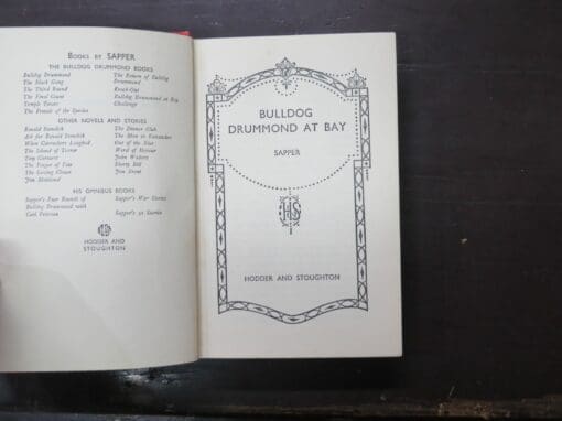 Sapper, Bulldog Drummond At Bay - Image 7