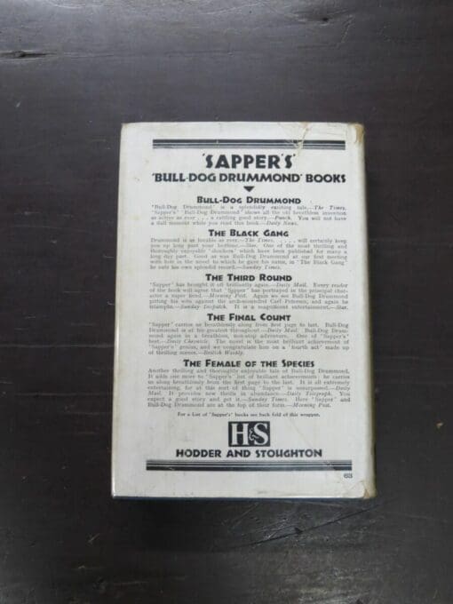 Sapper, The Dinner Club - Image 15