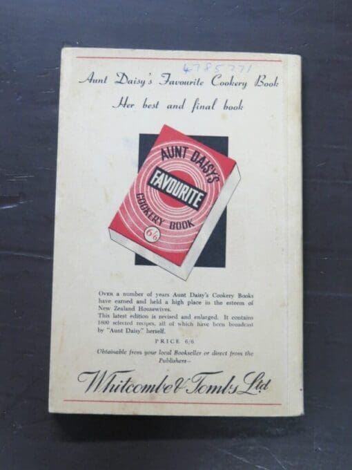 Aunt Daisy, Aunt Daisy's NEW Book of Handy Hints,: 150 pages full of Valuable Hints for the Housewife - Image 12