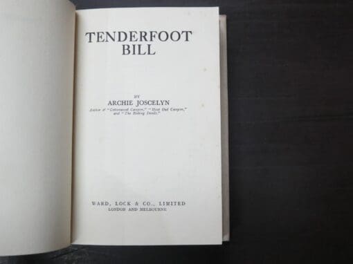 Archie Joscelyn, Tenderfoot Bill - Image 6