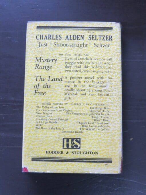 Charles Alden Seltzer, Square Deal Sanderson - Image 14