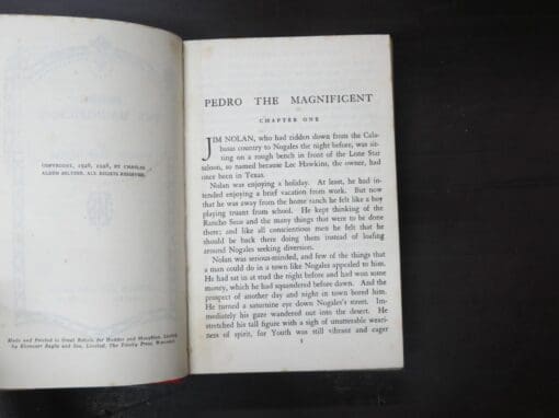 Charles Alden Seltzer, Pedro The Magnificent - Image 5