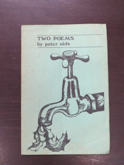 Peter Olds, Two Poems, author published, no date, New Zealand Poetry, New Zealand Literature, Dead Souls Bookshop, Dunedin Book Shop