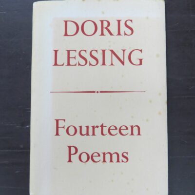 Doris Lessing, Fourteen Poems, Scorpion Press, Middlesex, 1959, Literature, Poetry, Dead Souls Bookshop, Dunedin Book Shop