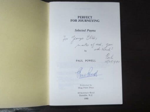 Paul Powell, Perfect For Journeying, Selected Poems - Image 6