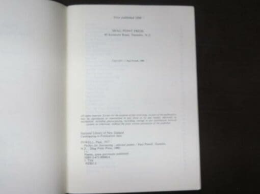 Paul Powell, Perfect For Journeying, Selected Poems - Image 5