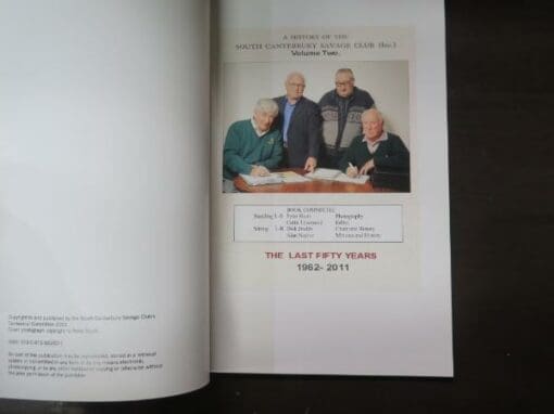 Peter Shutt, et al, eds, Centenary of the South Canterbury Savage Club, Volume Two 1962 - 2011 - Image 7