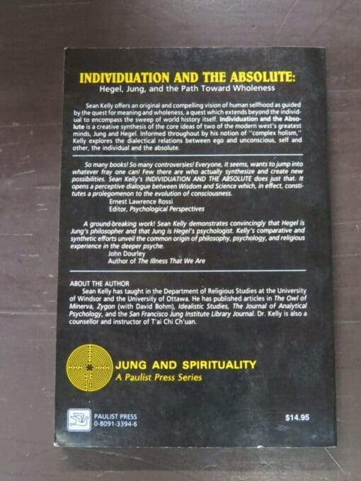 Sean Kelly, Individuation And The Absolute, Hegel, Jung and the Path Toward Wholeness - Image 13