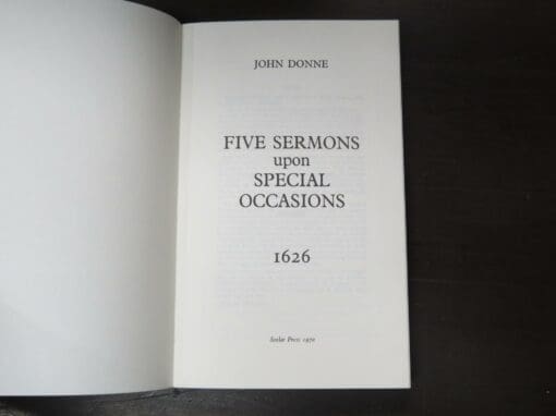 John Donne, Five Sermons Upon Special Occasions (1626) facsimile - Image 6