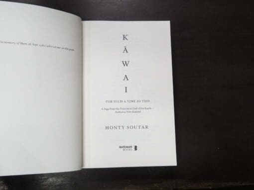 Monty Soutar, Kawai, For Such Times As This, A Saga From The Uttermost End Of The Earth - New Zealand - Image 8