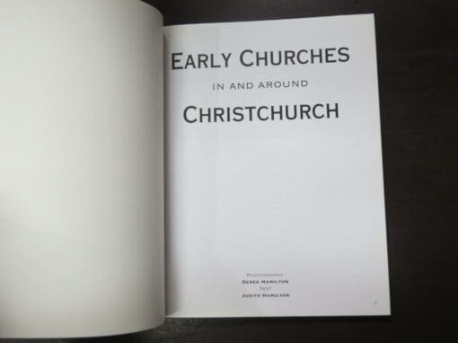 Derek Hamilton, Judith Hamilton, Early Churches In And Around Christchurch - Image 7