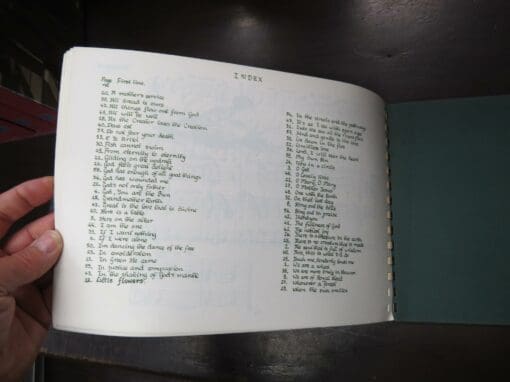 Betty Wendelborn, Sing Green, Songs of the Mystics, illustrated by Rae Minogue - Image 3
