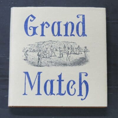 Grand Match Between The All-England Eleven And The Twenty-Two Of Canterbury, Played at Hagley Park, Christchurch 8th, 9th and 10th of February, 1864, Nag's Head, Christchurch, 1976 reprint (1864), hardback with dustjacket, letterpress printed, 62 pages, numbered edition of 225 copies, 50/225, 11.5 cm x 11 cm, Sport, New Zealand Sport, Cricket, Dead Souls Bookshop, Dunedin Book Shop